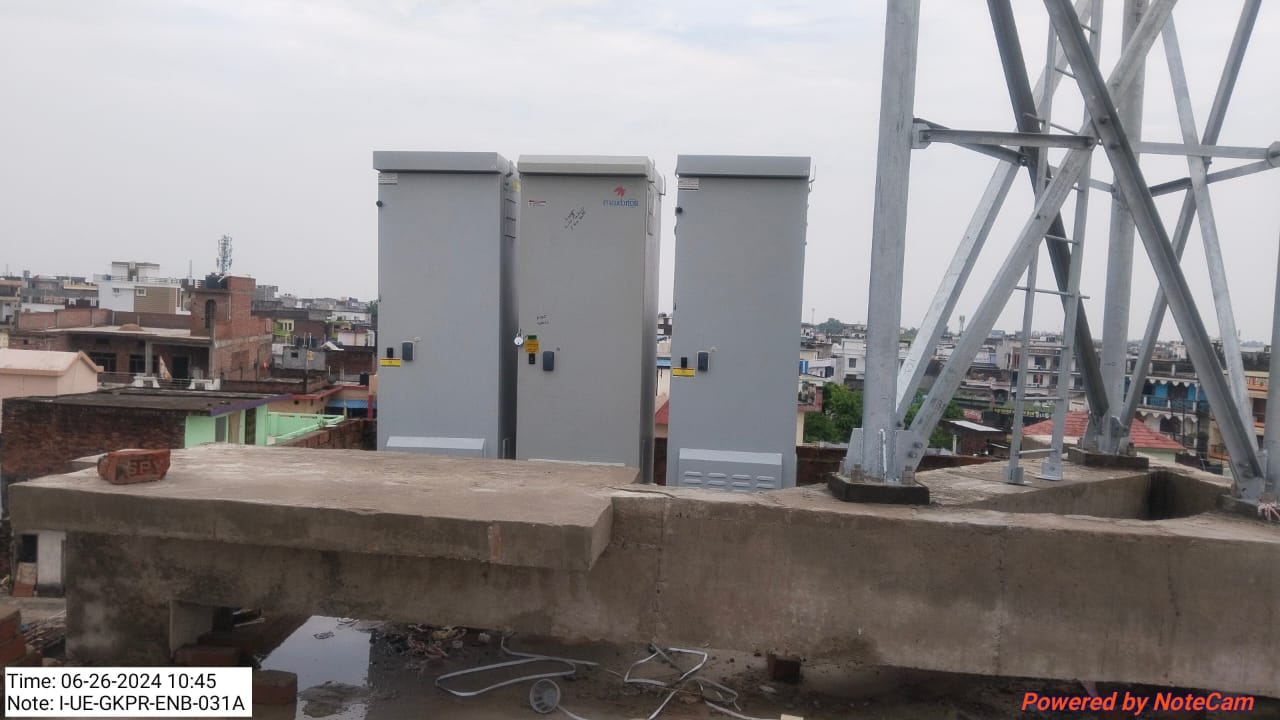 RTT Site – Structure and Cabling Installation